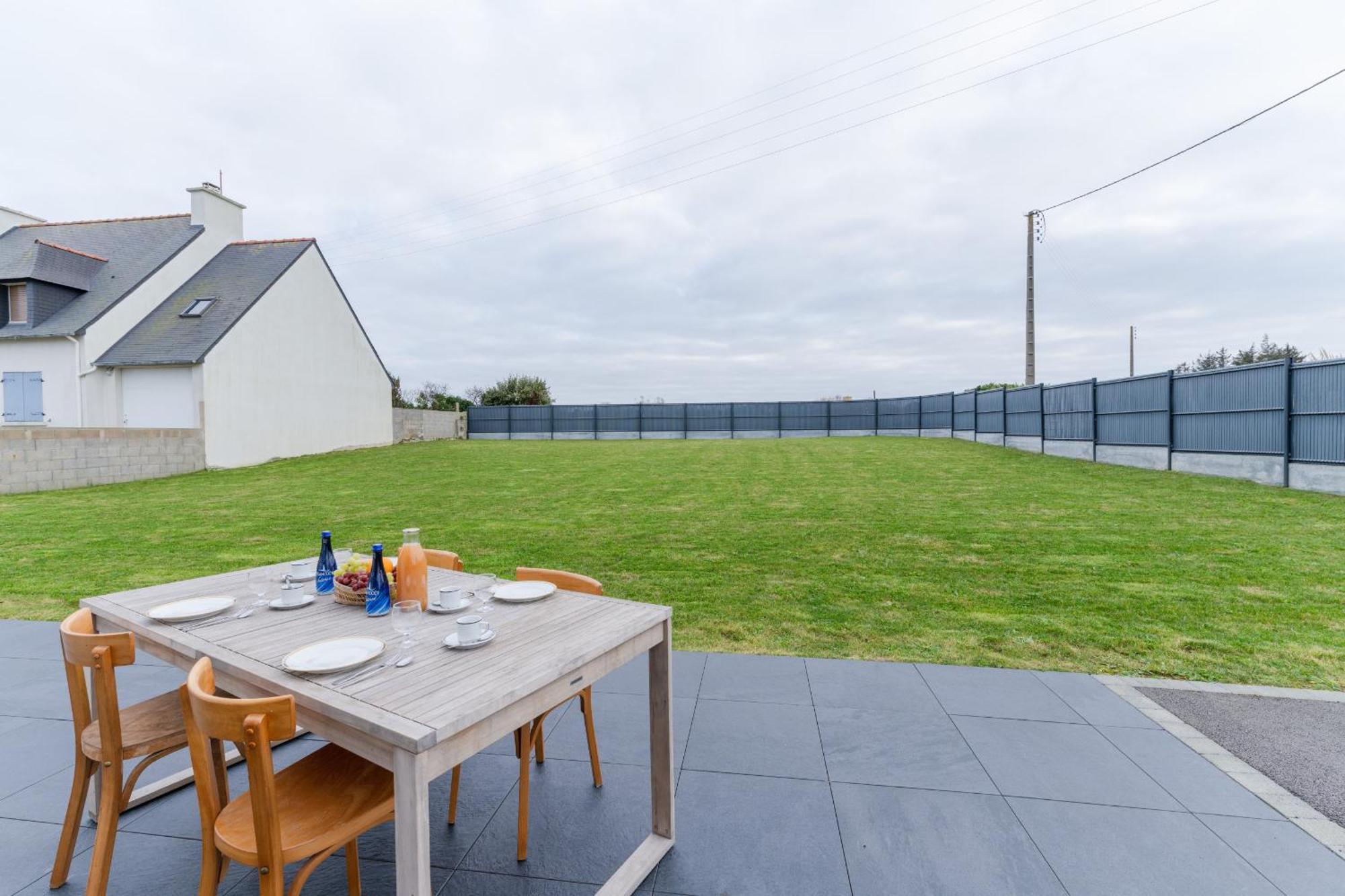 Ker Stivell - Superbe Maison Neuve A 2 Pas De La Mer Landunvez Extérieur photo