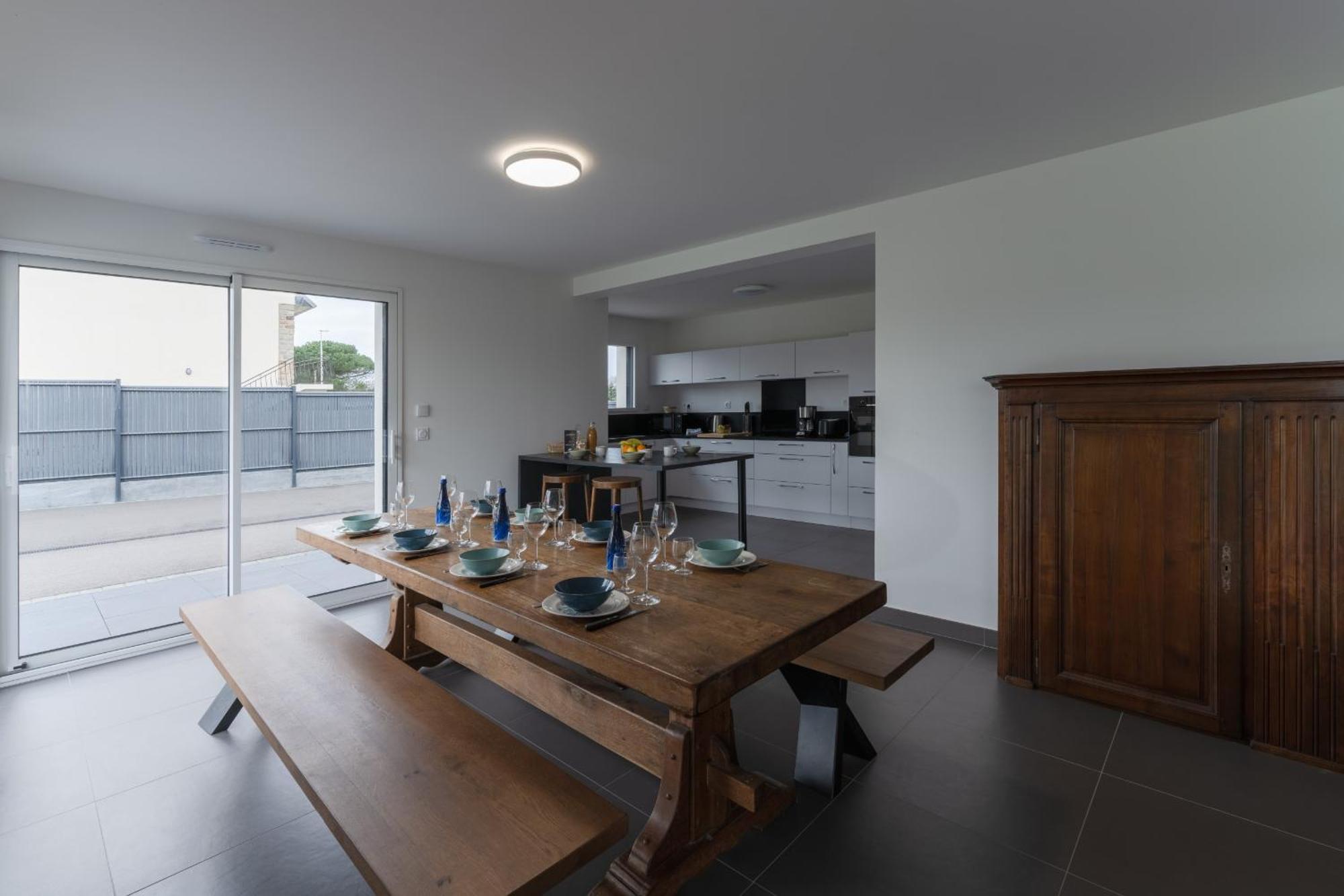 Ker Stivell - Superbe Maison Neuve A 2 Pas De La Mer Landunvez Extérieur photo