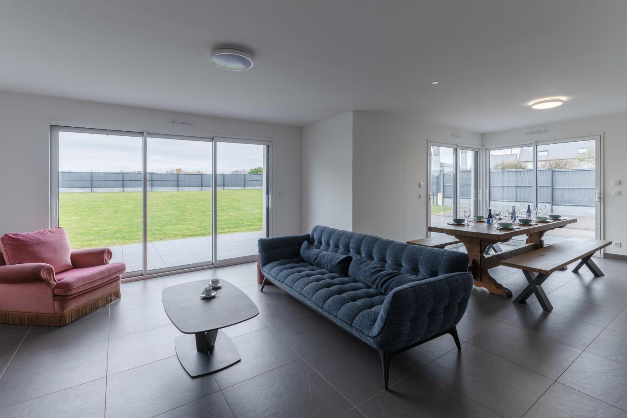 Ker Stivell - Superbe Maison Neuve A 2 Pas De La Mer Landunvez Extérieur photo