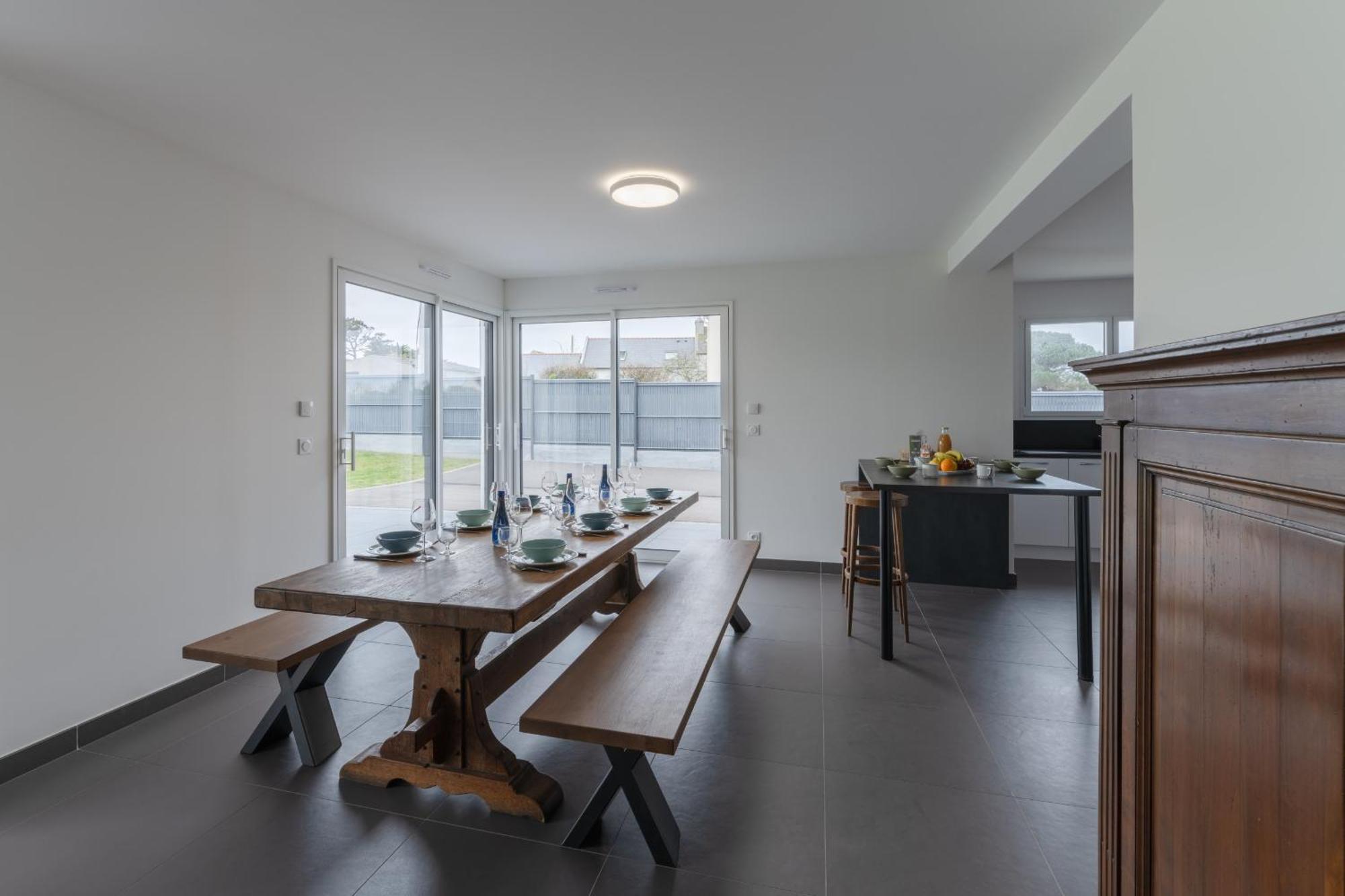 Ker Stivell - Superbe Maison Neuve A 2 Pas De La Mer Landunvez Extérieur photo