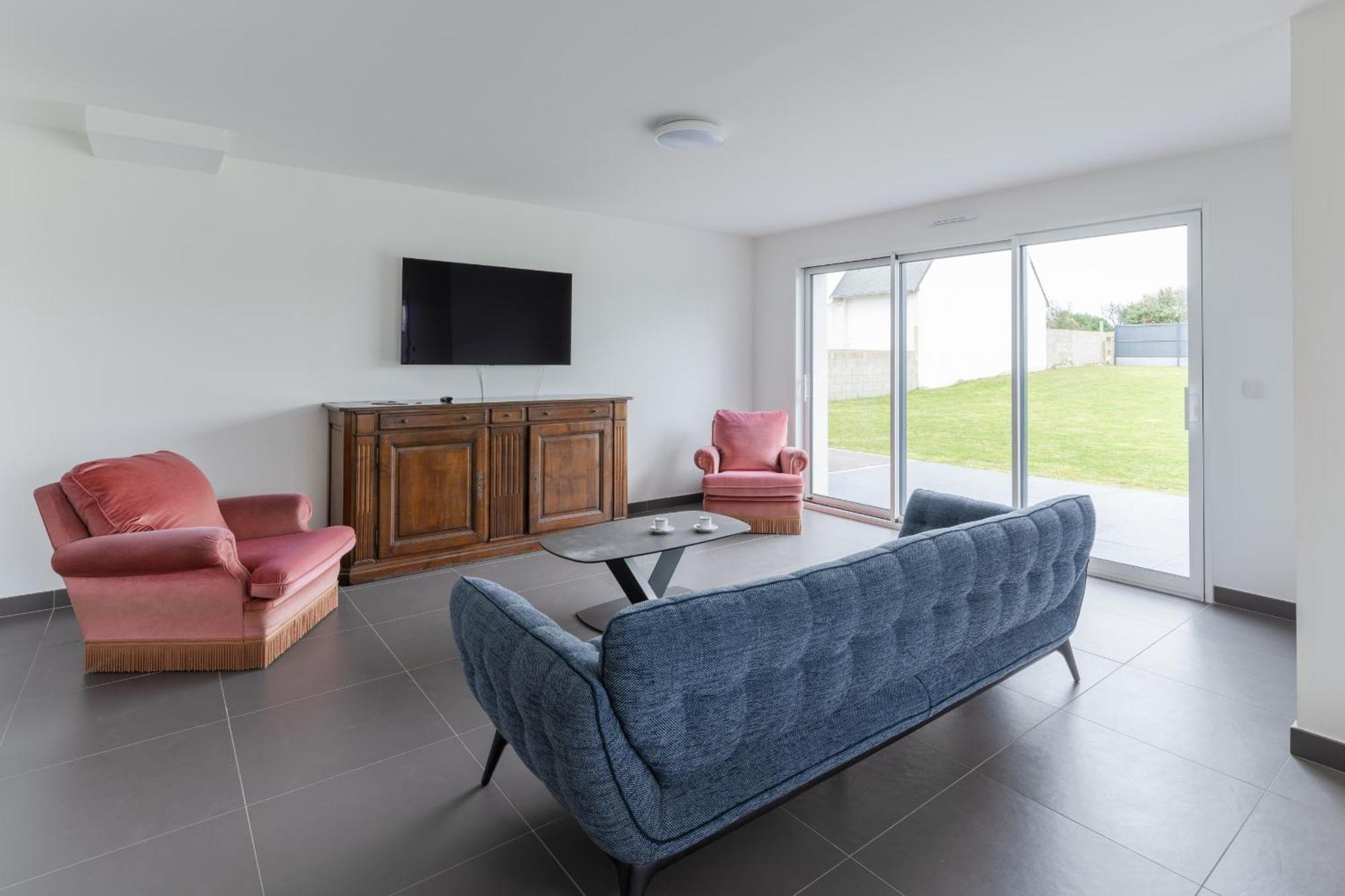 Ker Stivell - Superbe Maison Neuve A 2 Pas De La Mer Landunvez Extérieur photo